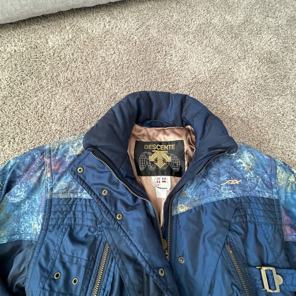 Descente Vintage 90’s Printed Ski Suit Size 8 - Picture 8 of 15